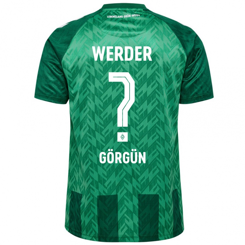 Mujer Camiseta Deniz-Erdem Görgün #0 Verde 1ª Equipación 2024/25 La Camisa Chile