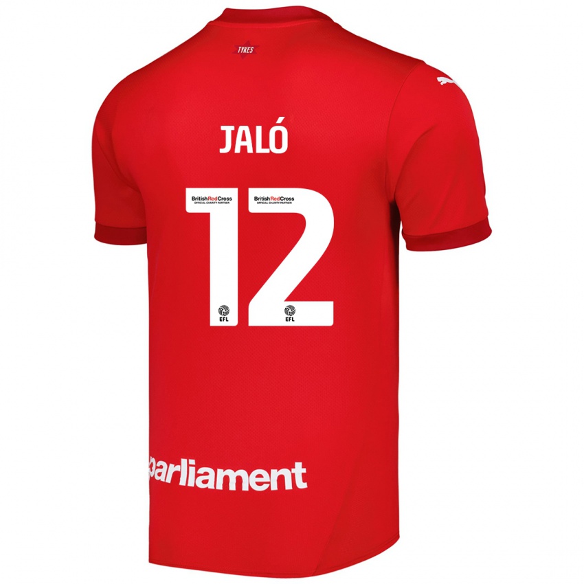 Niño Camiseta Fábio Jaló #12 Rojo 1ª Equipación 2024/25 La Camisa Chile