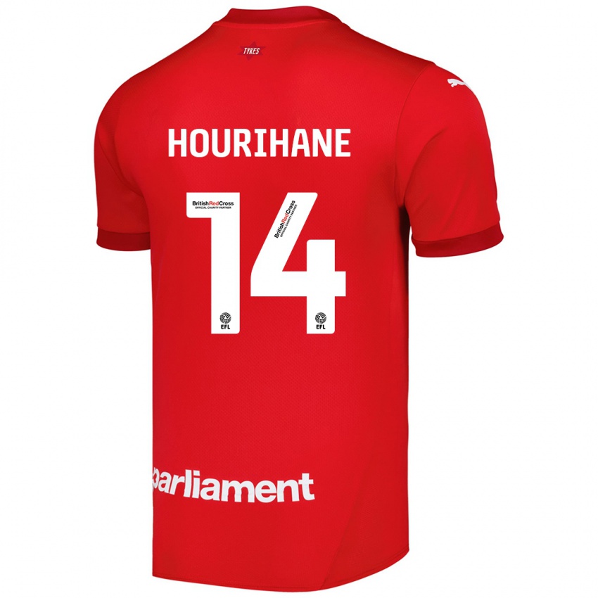 Niño Camiseta Conor Hourihane #14 Rojo 1ª Equipación 2024/25 La Camisa Chile