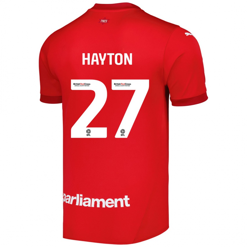 Niño Camiseta Adam Hayton #27 Rojo 1ª Equipación 2024/25 La Camisa Chile