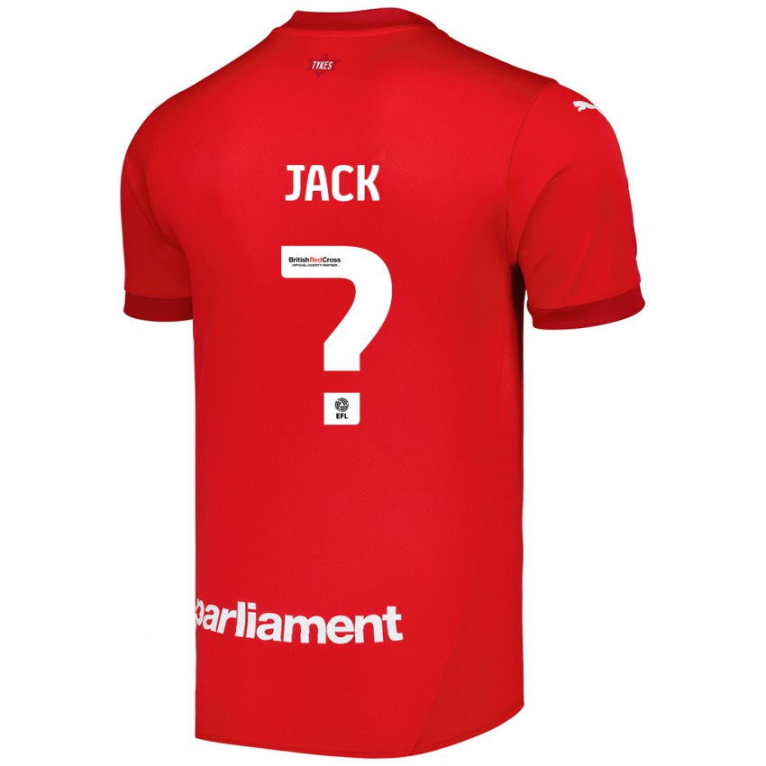 Niño Camiseta Jack Woodcock #0 Rojo 1ª Equipación 2024/25 La Camisa Chile