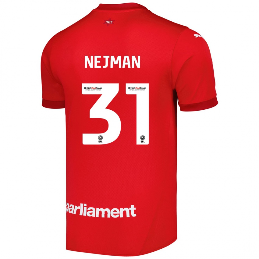 Niño Camiseta Harrison Nejman #31 Rojo 1ª Equipación 2024/25 La Camisa Chile