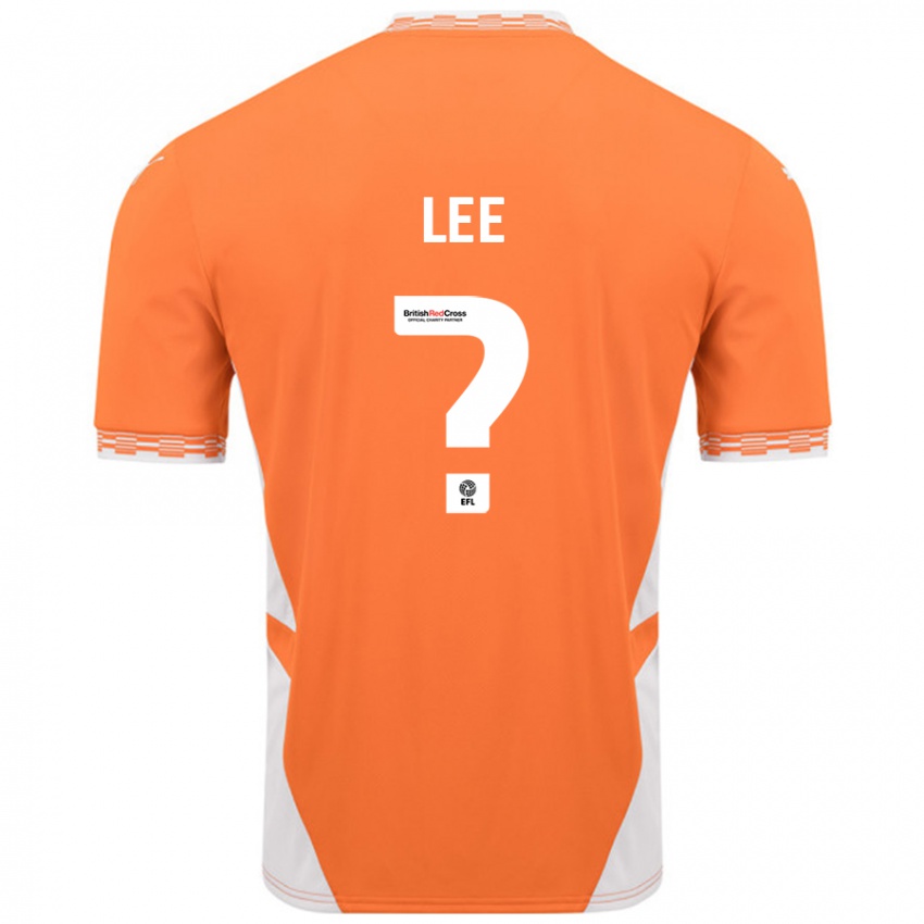 Niño Camiseta Samantha Lee #0 Naranja Blanco 1ª Equipación 2024/25 La Camisa Chile