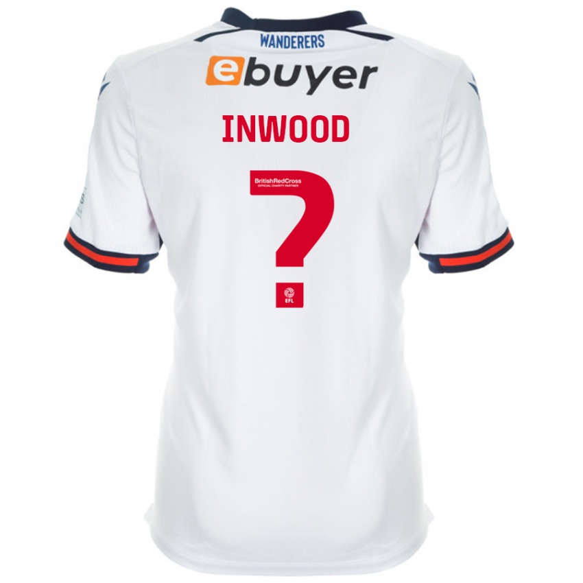 Niño Camiseta Sam Inwood #0 Blanco 1ª Equipación 2024/25 La Camisa Chile