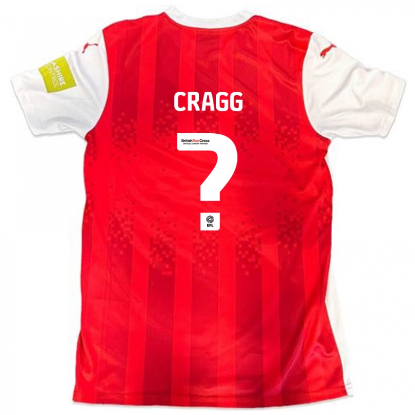 Niño Camiseta Rio Cragg #0 Rojo Blanco 1ª Equipación 2024/25 La Camisa Chile