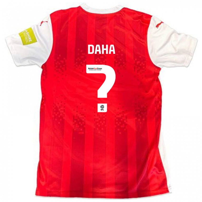 Niño Camiseta Hermann Daha #0 Rojo Blanco 1ª Equipación 2024/25 La Camisa Chile