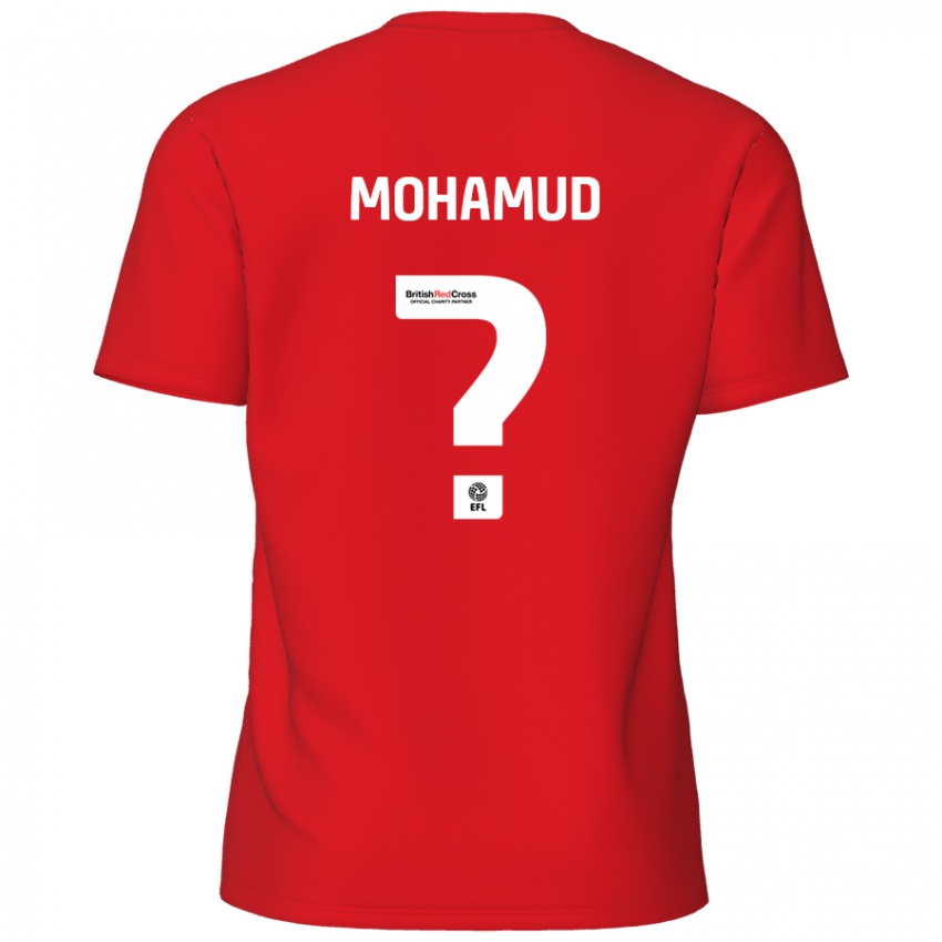 Niño Camiseta Abdi Mohamud #0 Rojo 1ª Equipación 2024/25 La Camisa Chile