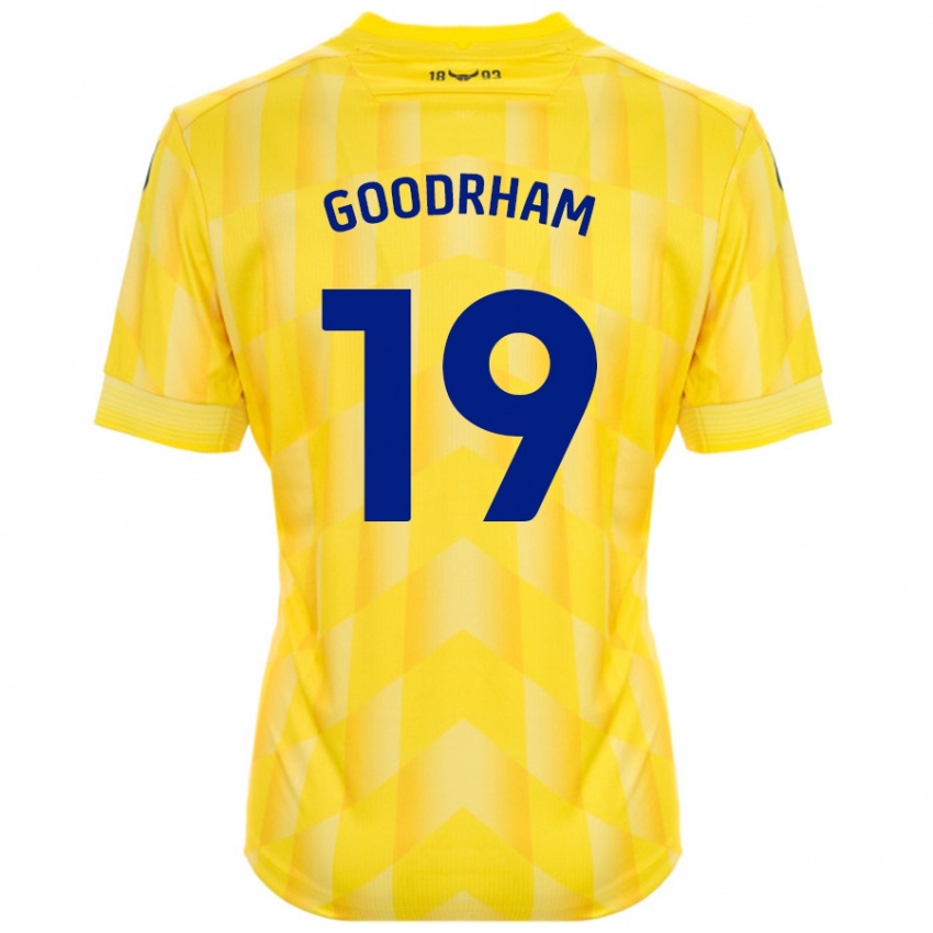 Niño Camiseta Tyler Goodrham #19 Amarillo 1ª Equipación 2024/25 La Camisa Chile