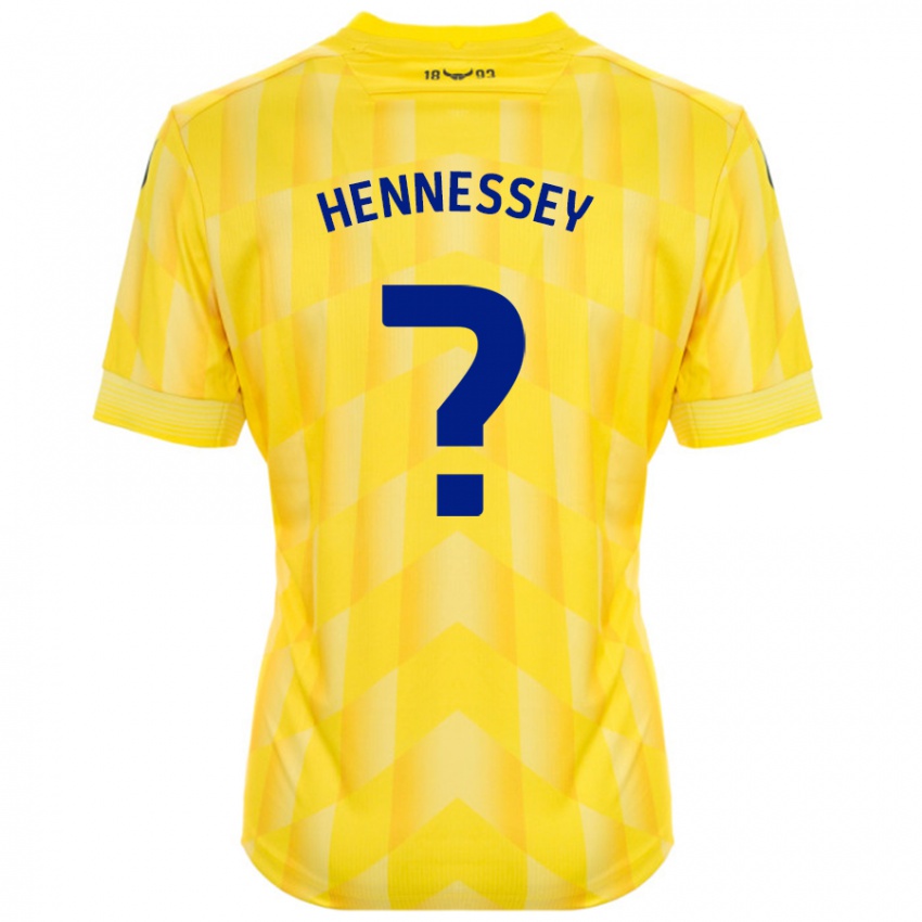 Niño Camiseta Laura Hennessey #0 Amarillo 1ª Equipación 2024/25 La Camisa Chile