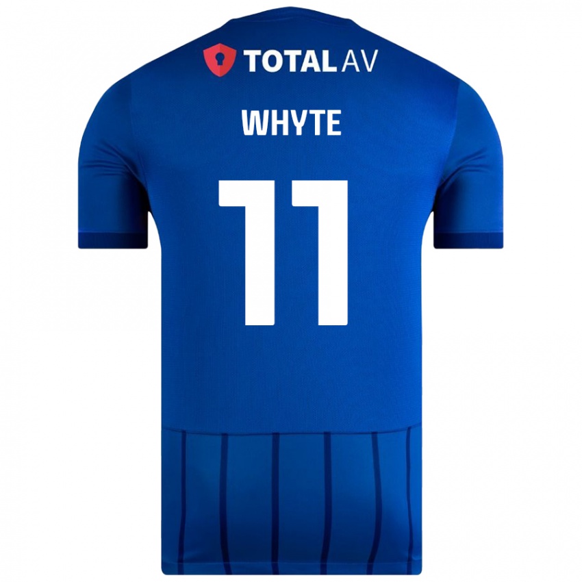 Niño Camiseta Gavin Whyte #11 Azul 1ª Equipación 2024/25 La Camisa Chile