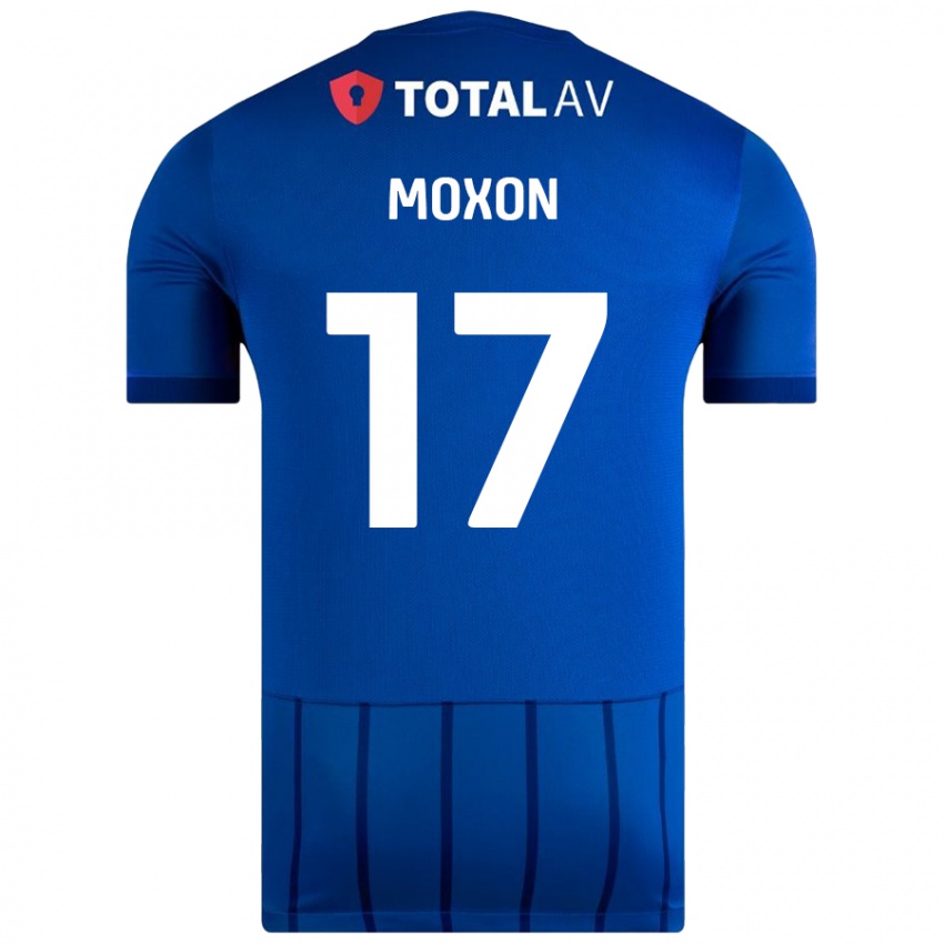 Niño Camiseta Owen Moxon #17 Azul 1ª Equipación 2024/25 La Camisa Chile