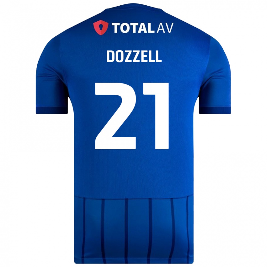 Niño Camiseta Andre Dozzell #21 Azul 1ª Equipación 2024/25 La Camisa Chile