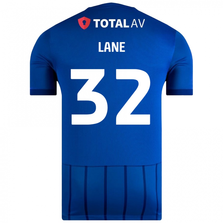 Niño Camiseta Paddy Lane #32 Azul 1ª Equipación 2024/25 La Camisa Chile