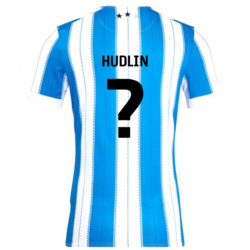 Niño Camiseta Kyle Hudlin #0 Azul Blanco 1ª Equipación 2024/25 La Camisa Chile