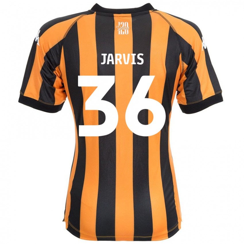 Niño Camiseta Will Jarvis #36 Negro Ámbar 1ª Equipación 2024/25 La Camisa Chile