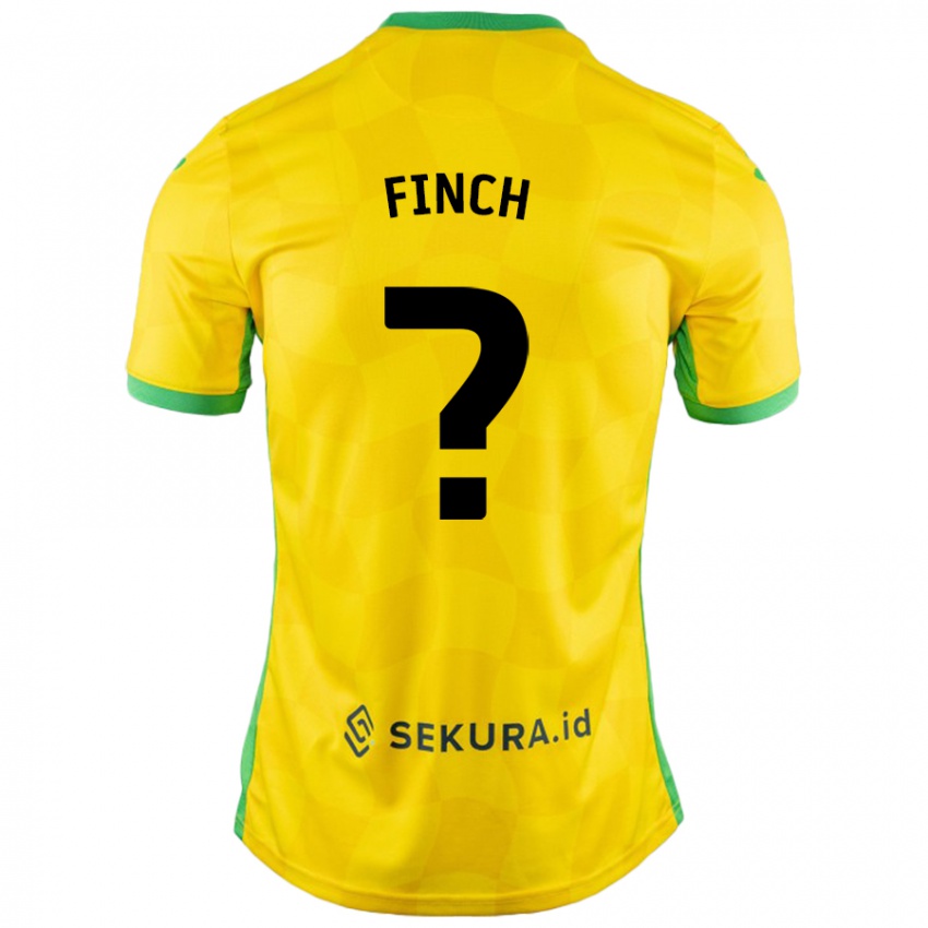 Niño Camiseta Tom Finch #0 Amarillo Verde 1ª Equipación 2024/25 La Camisa Chile