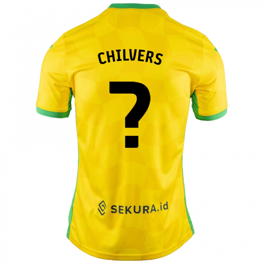 Niño Camiseta Toby Chilvers #0 Amarillo Verde 1ª Equipación 2024/25 La Camisa Chile