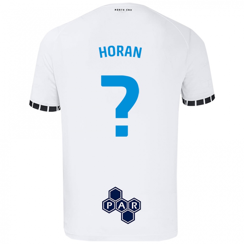 Niño Camiseta Ellis Horan #0 Blanco 1ª Equipación 2024/25 La Camisa Chile