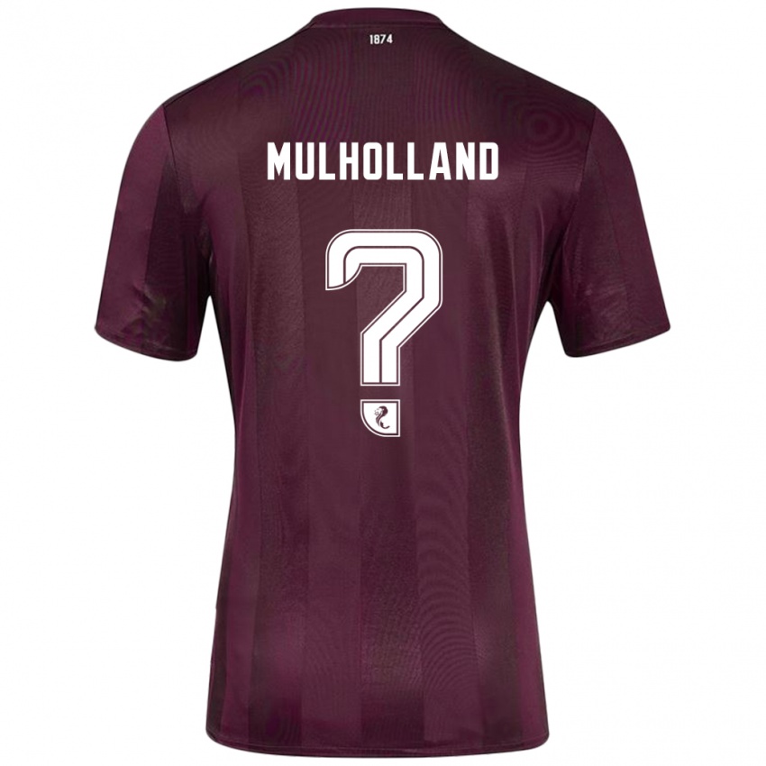 Niño Camiseta James Mulholland #0 Borgoña 1ª Equipación 2024/25 La Camisa Chile