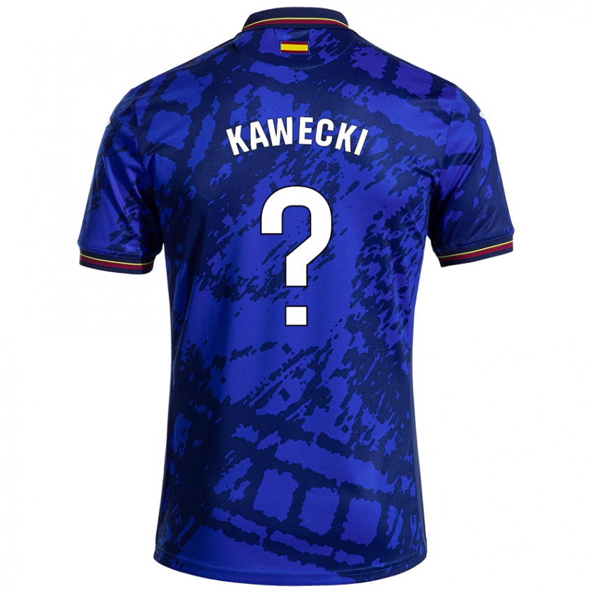 Niño Camiseta Luis Kawecki #0 Azul Más Oscuro 1ª Equipación 2024/25 La Camisa Chile