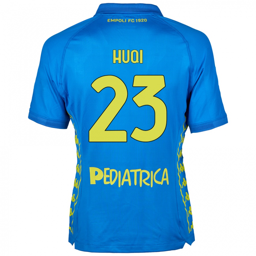 Niño Camiseta Mattia Huqi #23 Azul 1ª Equipación 2024/25 La Camisa Chile