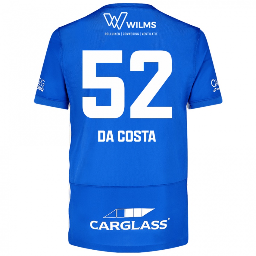 Niño Camiseta Wilson Da Costa #52 Azul 1ª Equipación 2024/25 La Camisa Chile