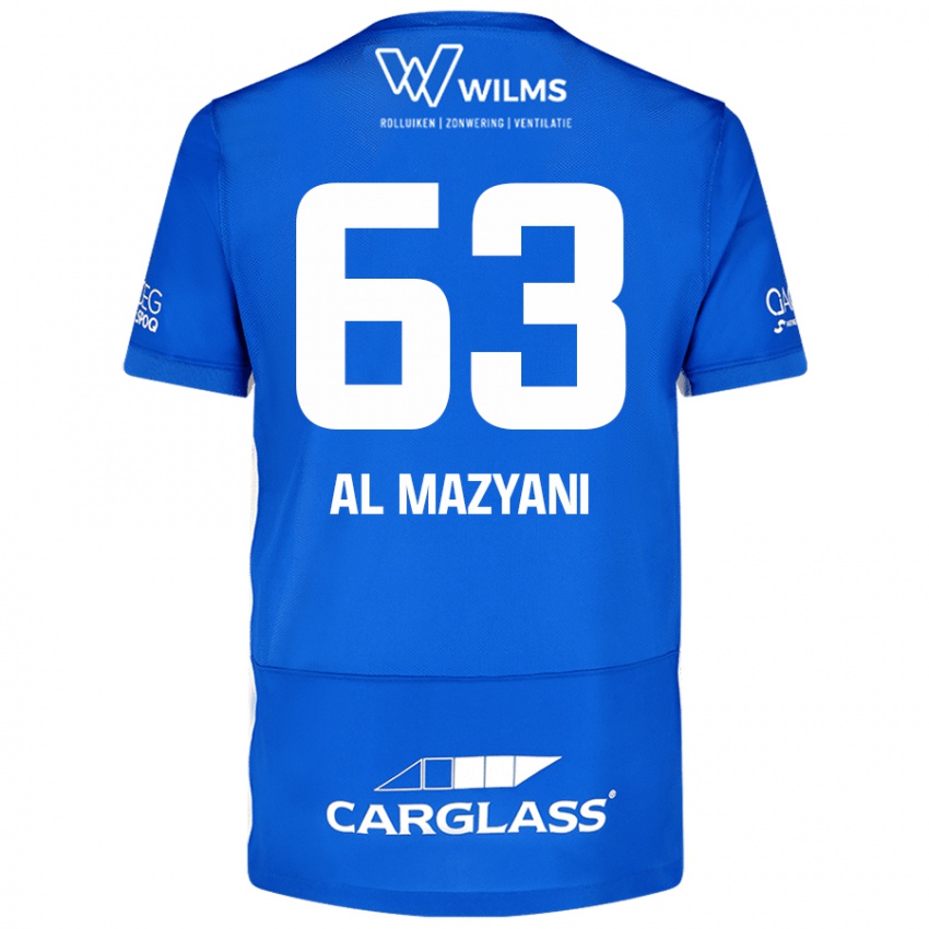 Niño Camiseta Faissal Al Mazyani #63 Azul 1ª Equipación 2024/25 La Camisa Chile