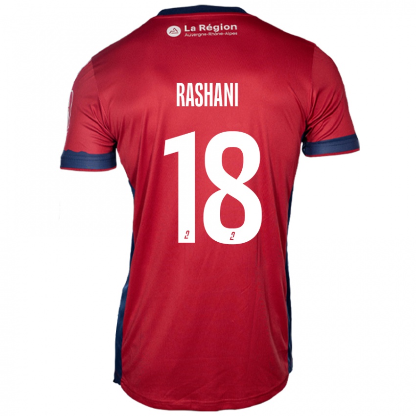 Niño Camiseta Elbasan Rashani #18 Borgoña Claro 1ª Equipación 2024/25 La Camisa Chile