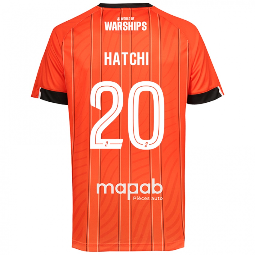 Niño Camiseta Jérémy Hatchi #20 Naranja 1ª Equipación 2024/25 La Camisa Chile