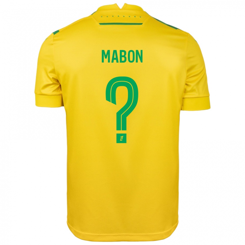 Niño Camiseta Tom Mabon #0 Amarillo Verde 1ª Equipación 2024/25 La Camisa Chile