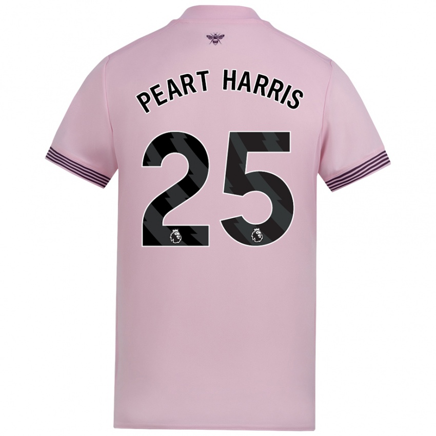 Niño Camiseta Myles Peart-Harris #25 Rosa 2ª Equipación 2024/25 La Camisa Chile