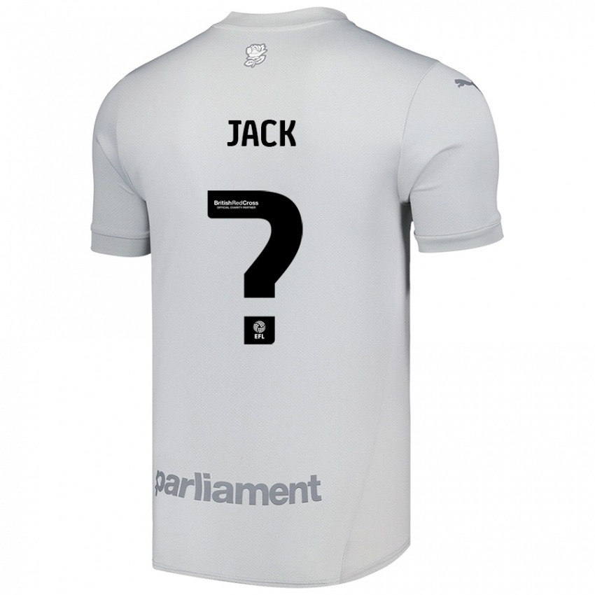 Niño Camiseta Jack Woodcock #0 Gris Plata 2ª Equipación 2024/25 La Camisa Chile