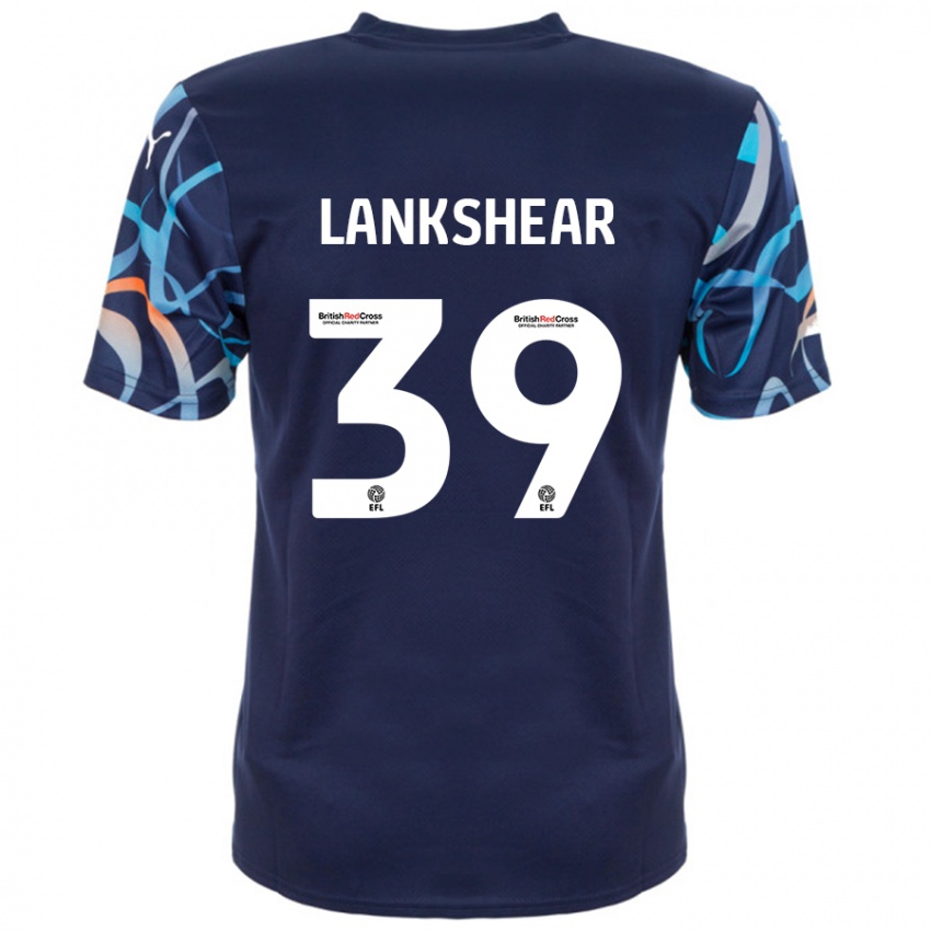 Niño Camiseta Alex Lankshear #39 Azul Marino 2ª Equipación 2024/25 La Camisa Chile