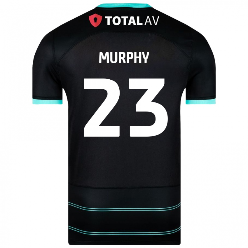 Niño Camiseta Josh Murphy #23 Negro 2ª Equipación 2024/25 La Camisa Chile