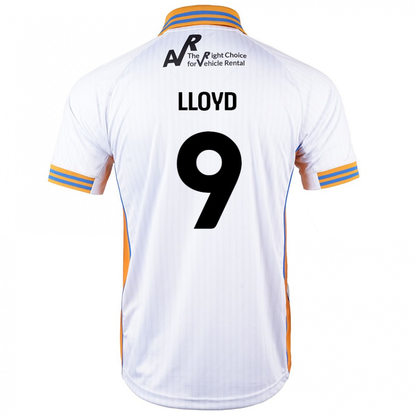 Niño Camiseta George Lloyd #9 Blanco 2ª Equipación 2024/25 La Camisa Chile