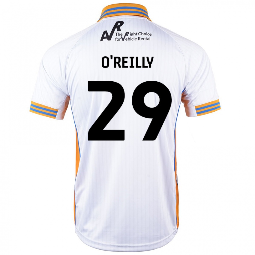 Niño Camiseta Tommi O'reilly #29 Blanco 2ª Equipación 2024/25 La Camisa Chile