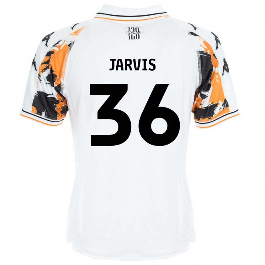 Niño Camiseta Will Jarvis #36 Blanco 2ª Equipación 2024/25 La Camisa Chile