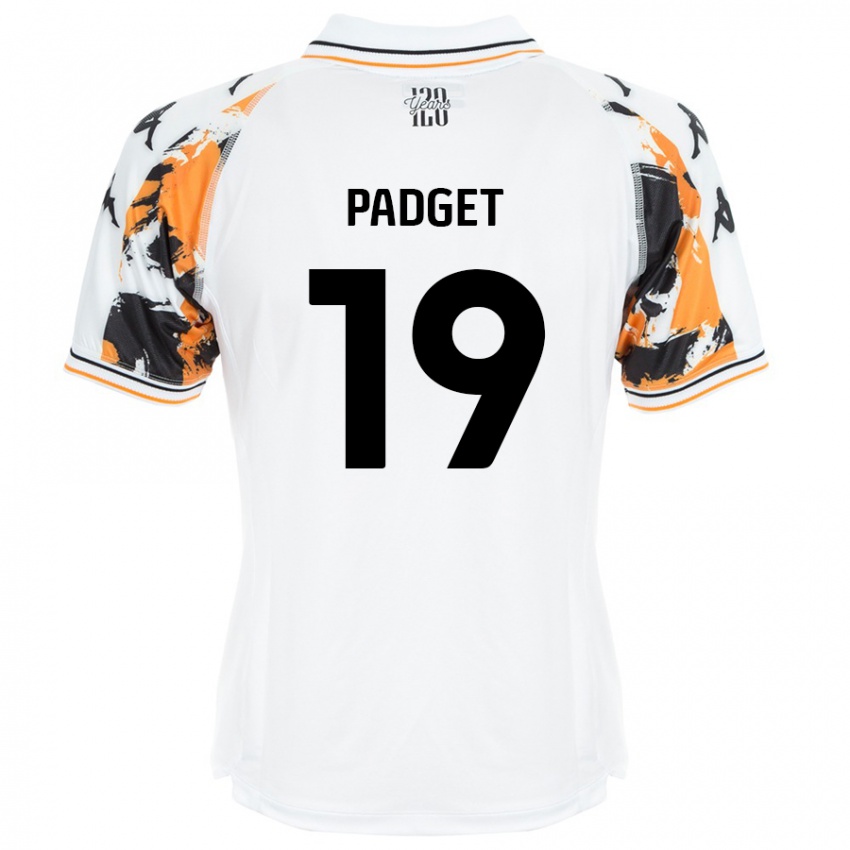 Niño Camiseta Bethany Padget #19 Blanco 2ª Equipación 2024/25 La Camisa Chile