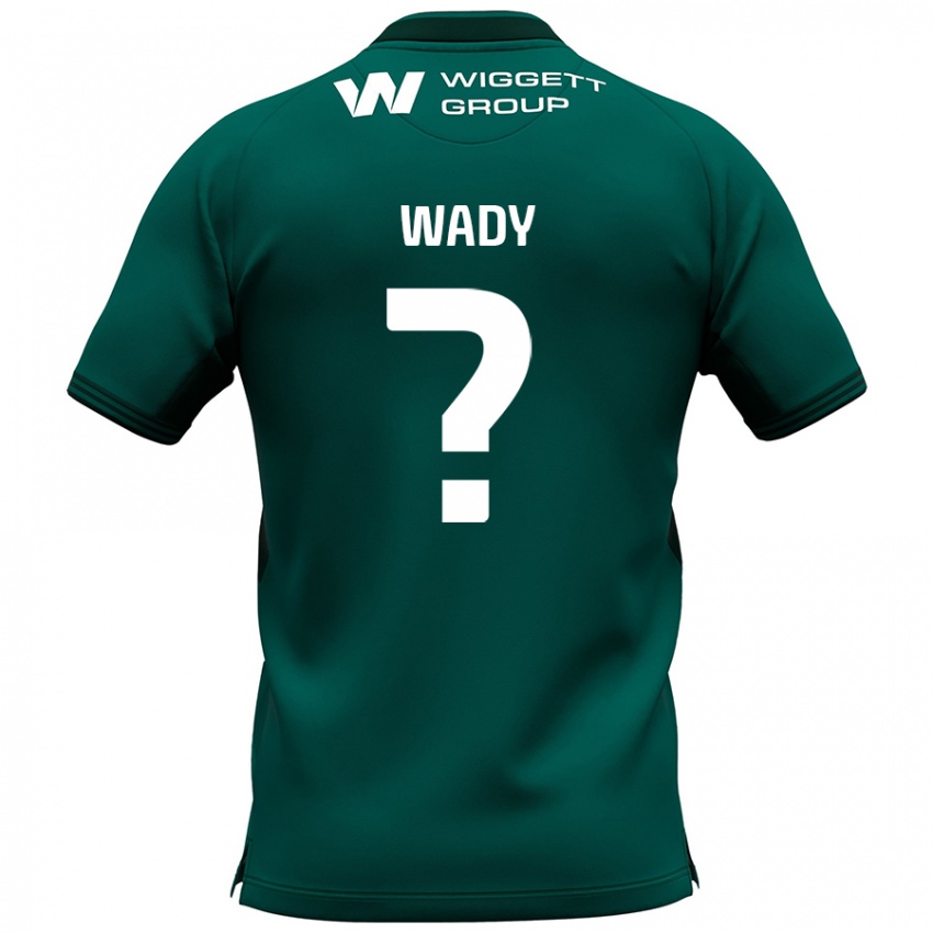 Niño Camiseta Ethan Wady #0 Verde 2ª Equipación 2024/25 La Camisa Chile