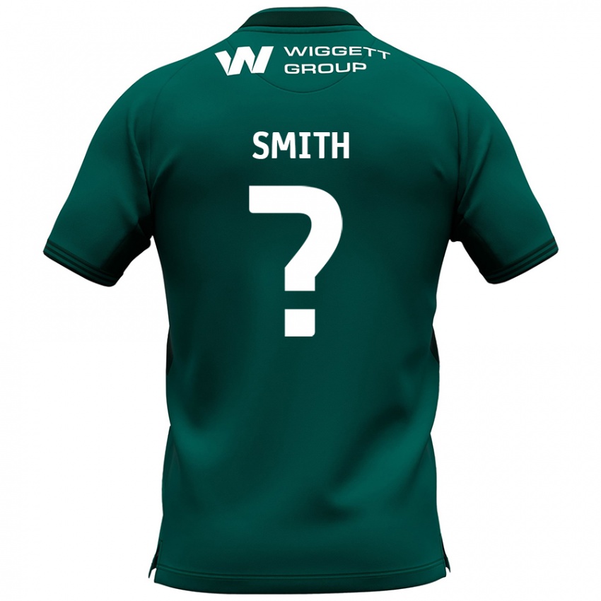 Niño Camiseta Kyle Smith #0 Verde 2ª Equipación 2024/25 La Camisa Chile