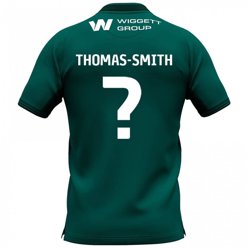 Niño Camiseta Jaydon Thomas-Smith #0 Verde 2ª Equipación 2024/25 La Camisa Chile