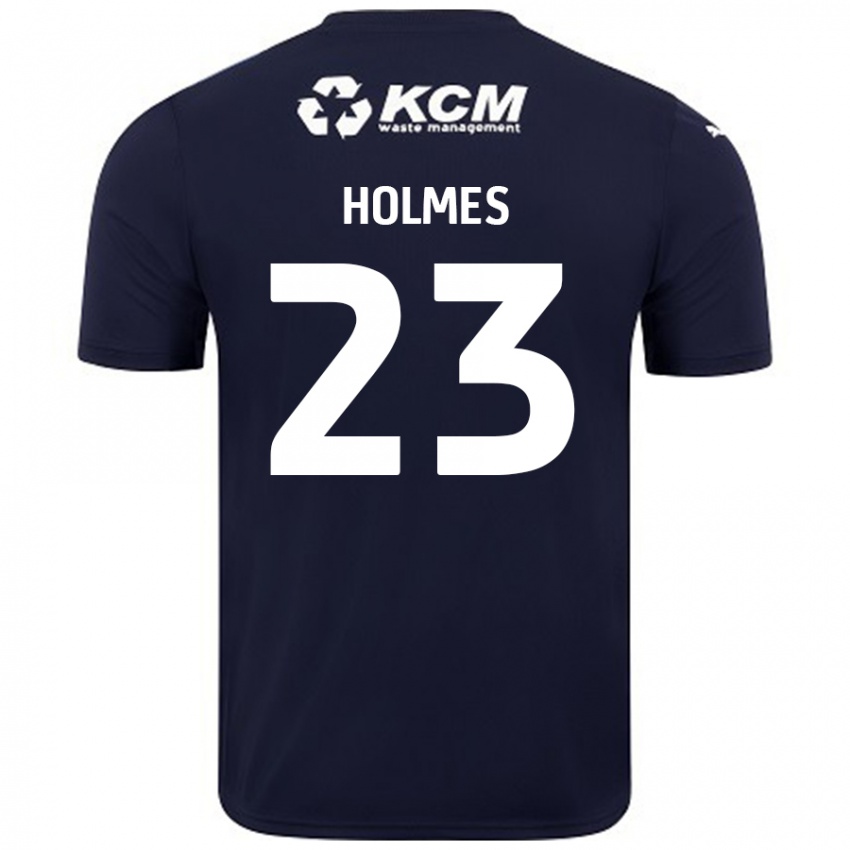 Niño Camiseta Jack Holmes #23 Azul Marino 2ª Equipación 2024/25 La Camisa Chile