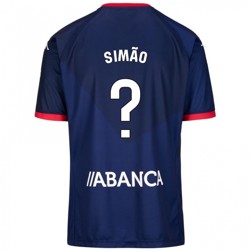 Niño Camiseta Iano Simão #2 Azul Marino 2ª Equipación 2024/25 La Camisa Chile