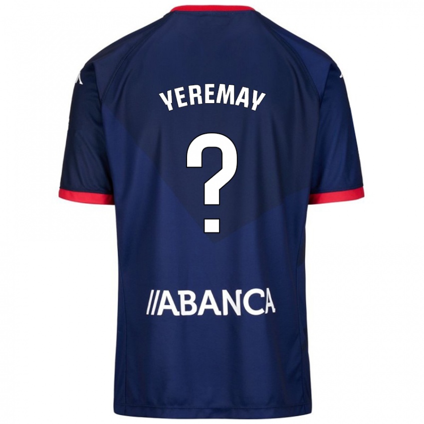 Niño Camiseta Yeremay Hernández #10 Azul Marino 2ª Equipación 2024/25 La Camisa Chile