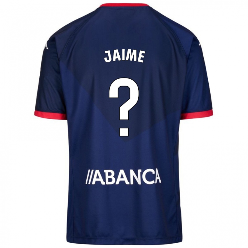 Niño Camiseta Jaime Sánchez #19 Azul Marino 2ª Equipación 2024/25 La Camisa Chile