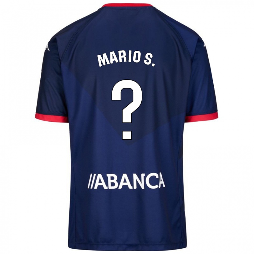 Niño Camiseta Mario Soriano #21 Azul Marino 2ª Equipación 2024/25 La Camisa Chile