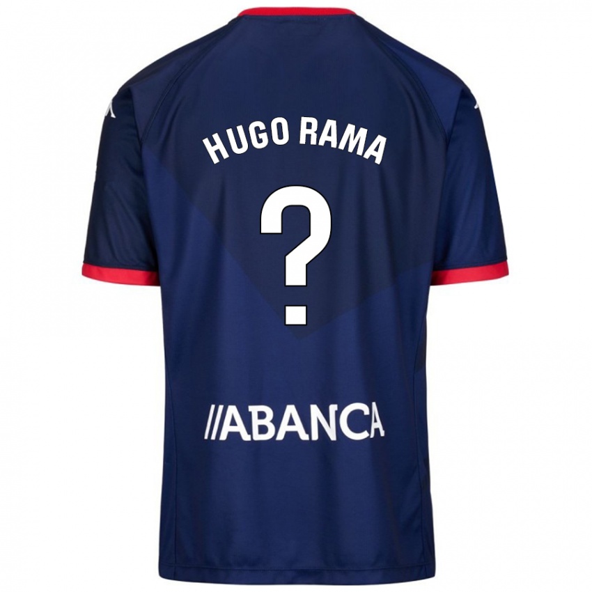 Niño Camiseta Hugo Rama #22 Azul Marino 2ª Equipación 2024/25 La Camisa Chile