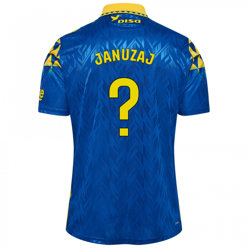 Niño Camiseta Adnan Januzaj #0 Azul Amarillo 2ª Equipación 2024/25 La Camisa Chile