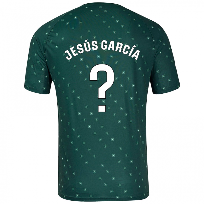 Niño Camiseta Jesús García #0 Verde Oscuro 2ª Equipación 2024/25 La Camisa Chile