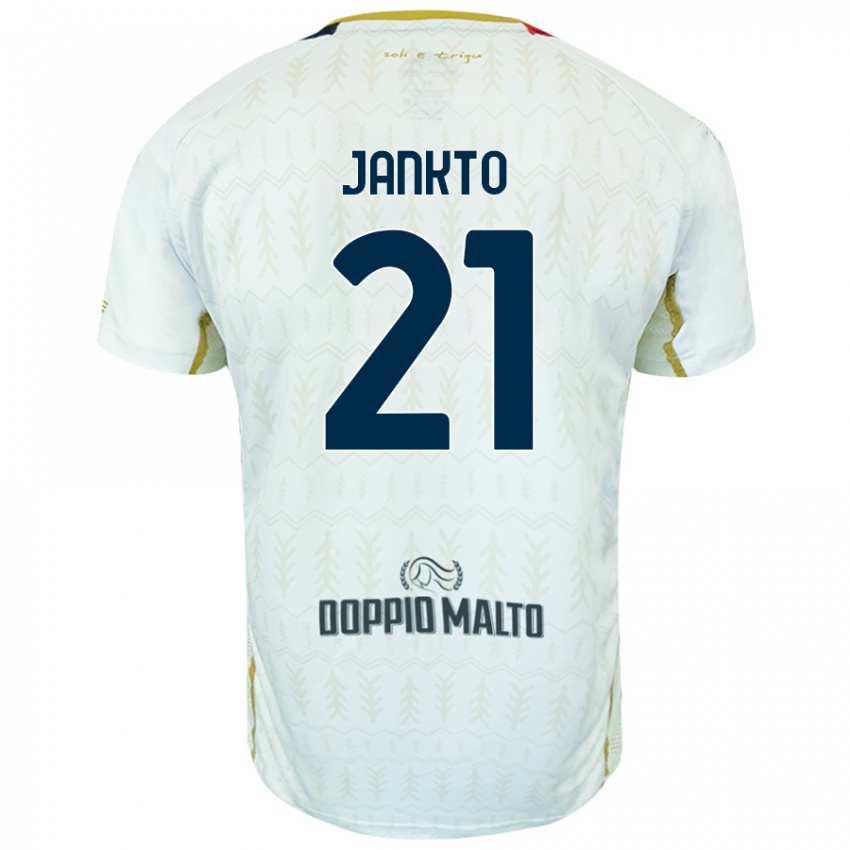 Niño Camiseta Jakub Jankto #21 Blanco 2ª Equipación 2024/25 La Camisa Chile